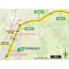 Tour de France 2022 stage 14: intermediate sprint, route - source:letour.fr