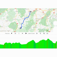 Tour de France 2022 stage 14: interactive map