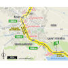 Tour de France 2022 stage 15: intermediate sprint, route - source:letour.fr