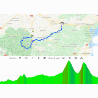 Tour de France 2022 stage 16: interactive map