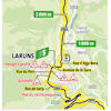 Tour de France 2022 stage 18: intermediate sprint, route - source:letour.fr