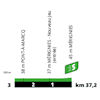 Tour de France 2022 stage 5: intermediate sprint, profile - source:letour.fr