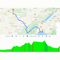 Tour de France 2022 stage 8: interactive map