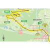Tour de France 2023, stage 17: route, intermediate sprint - source:letour.fr