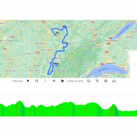 Tour de France 2023, stage 19: interactive map