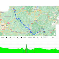 Tour de France 2023, stage 18: interactive map