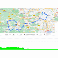 Tour de France 2023, stage 21: interactive map