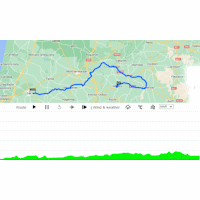 Tour de France 2023, stage 4: interactive map