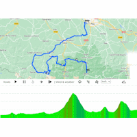 Tour de France 2023, stage 5: interactive map
