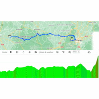 Tour de France 2023, stage 9: interactive map