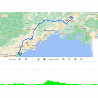 Tour de France 2024 Route stage 16: Gruissan – Nîmes