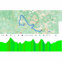 Tour de France 2024, stage 18: interactive map