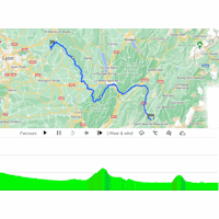 Tour de France 2024 Route stage 5: Saint-Jean-de-Maurienne – Saint-Vulbas