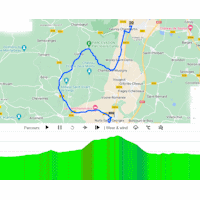 Tour de France 2024, stage 7: interactive map