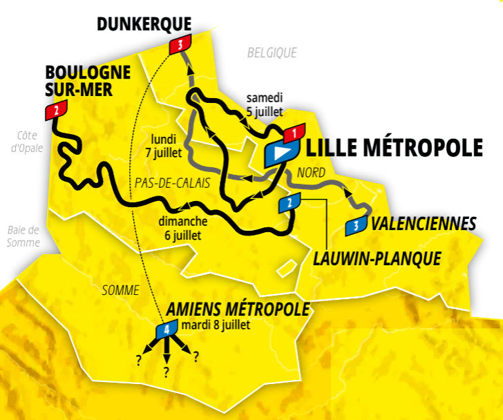 Tour de France 2025: Route and stages