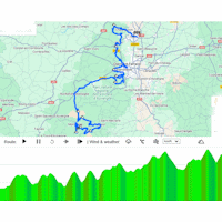 Tour de France 2025, stage 10: interactive map