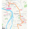 Tour de France 2025, stage 11: finale route - source:Tour de France road book
