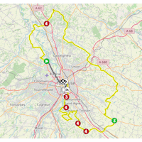 Tour de France 2025, stage 11: route