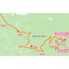 Tour de France 2025, stage 12: finale route - source:Tour de France road book