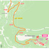 Tour de France 2025, stage 13: finale route - source:Tour de France road book