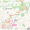 Tour de France 2025, stage 15: finale route - source:Tour de France road book