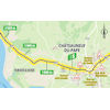 Tour de France 2025, stage 16: route, intermediate sprint - source:roadbook Tour de France
