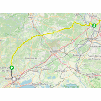 Tour de France 2025, stage 16: route