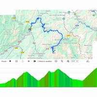 Tour de France 2025, stage 19: interactive map