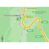 Tour de France 2025, stage 20: route, intermediate sprint - source:roadbook Tour de France