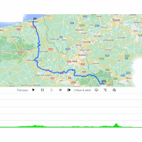 Tour de France 2025, stage 3: interactive map
