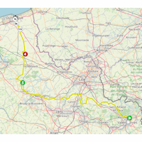 Tour de France 2025, stage 3: route