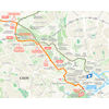 Tour de France 2025, stage 5: start & finale route - source:Tour de France road book