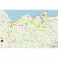 Tour de France 2025, stage 7: route
