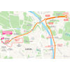 Tour de France 2025, stage 8: finale route - source:Tour de France road book