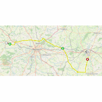 Tour de France 2025, stage 8: route