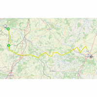Tour de France 2025, stage 9: route