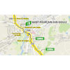 Tour de France 2026, stage 11: route, intermediate sprint - source:roadbook Tour de France