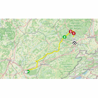 Tour de France 2026, stage 13: route