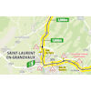 Tour de France 2026, stage 15: route, intermediate sprint - source:roadbook Tour de France