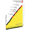 Tour de France 2026, stage 15: profile Plateau de Solaison - source:letour.fr