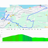 Tour de France 2026, stage 16: interactive map