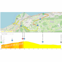 Tour de France 2026, stage 16: interactive weather map