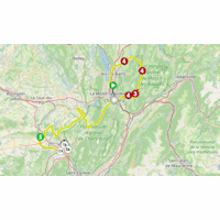 Tour de France 2026, stage 17: route