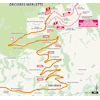 Tour de France 2026, stage 18: final run-in route - source:RoadBook