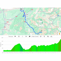 Tour de France 2026, stage 18: interactive map