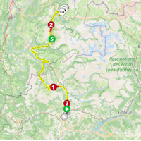 Tour de France 2026, stage 19: route, interactive