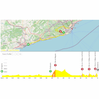Tour de France 2026, stage 2: interactive map