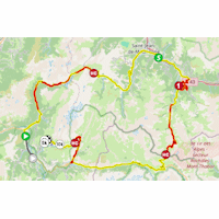 Tour de France 2026, stage 20: route, interactive