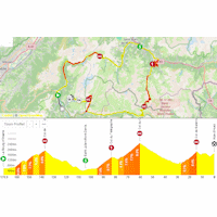 Tour de France 2026, stage 20: interactive map