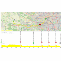 Tour de France 2026, stage 21: interactive map